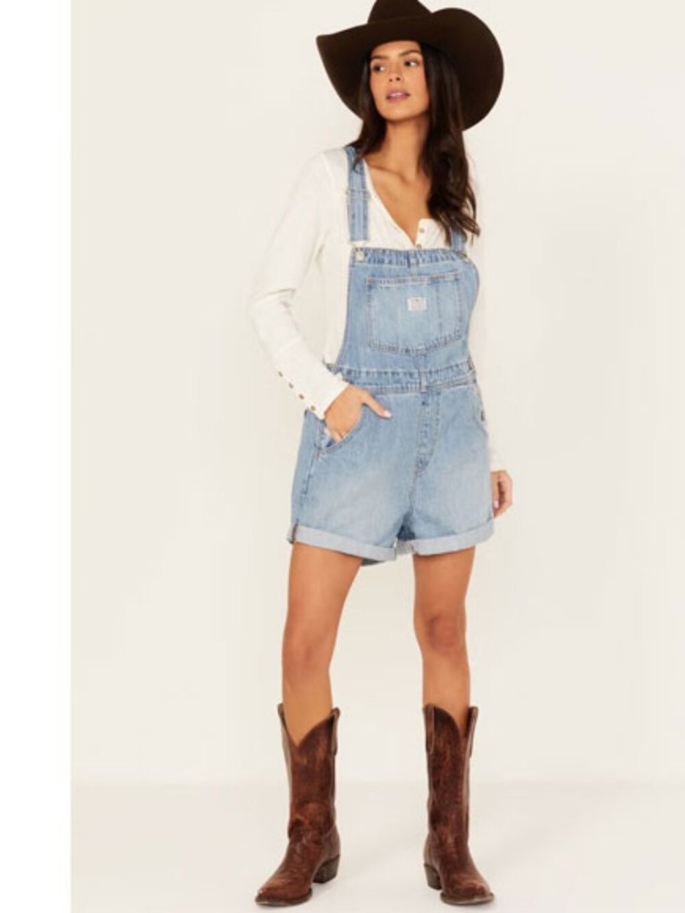 Levis Vintage Shortalls - Picture 2 of 4